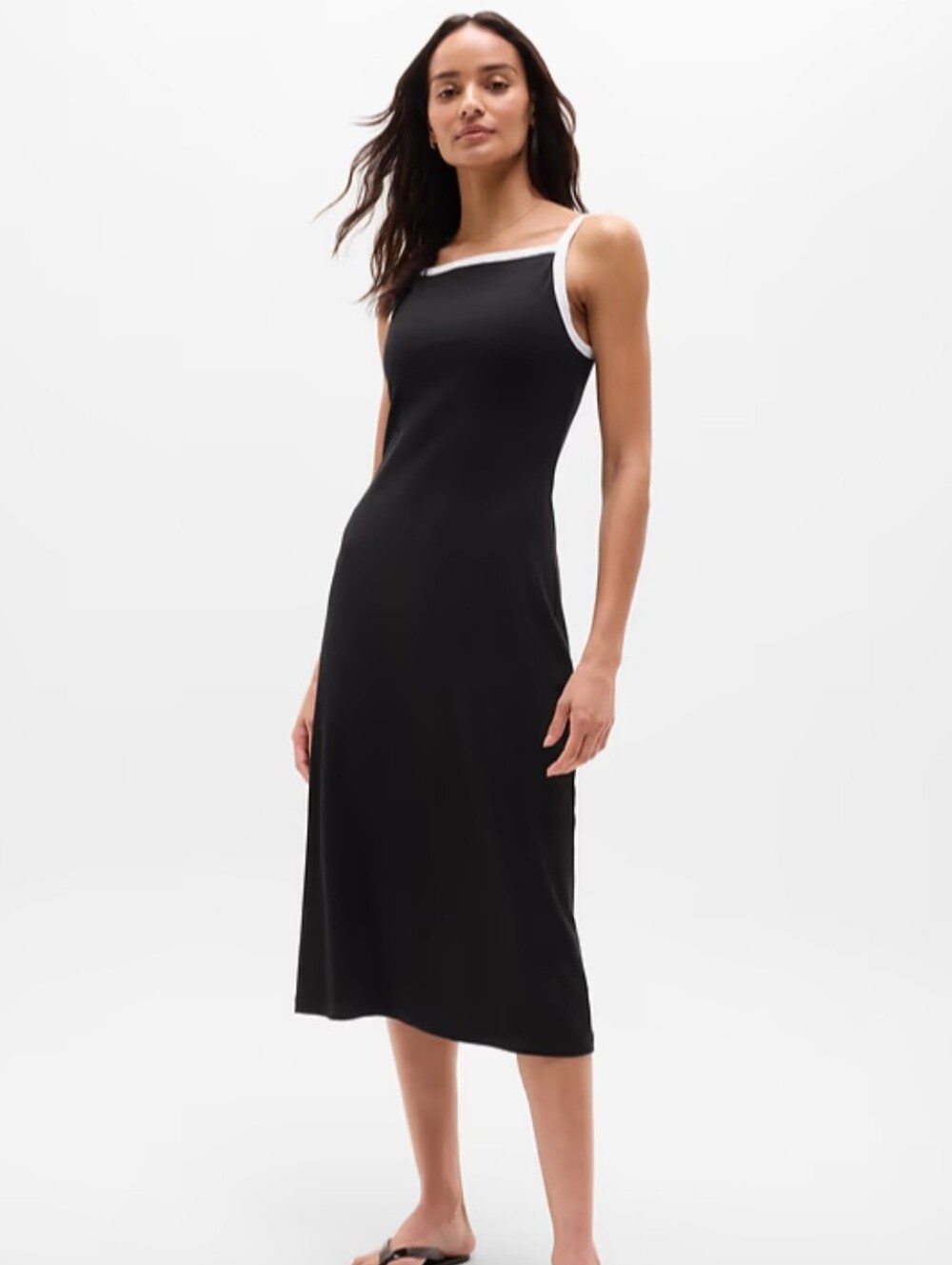 Athleta Ribbed Maxi Dress XL TALL